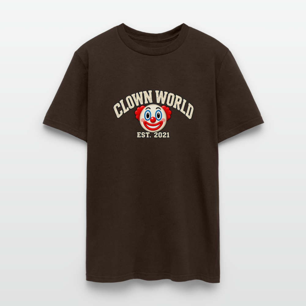 Clown World Est. 2021 Classic T-Shirt - brown