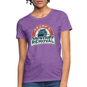 Trump's Snowflake Removal Service Women's T-Shirt - purple heather