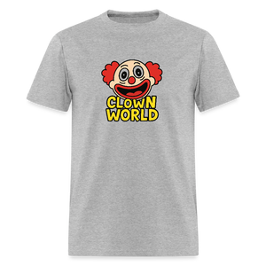 Clown World Funny Rebrand Men's T-Shirt - heather gray