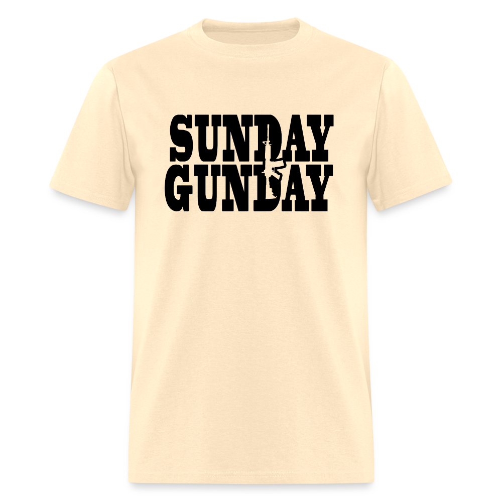 Sunday Gunday Classic T-Shirt - natural