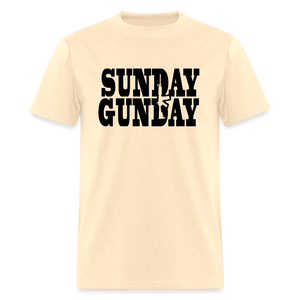 Sunday Gunday Classic T-Shirt - natural