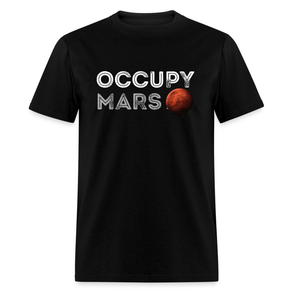 Occupy Mars Unisex Classic T-Shirt - black