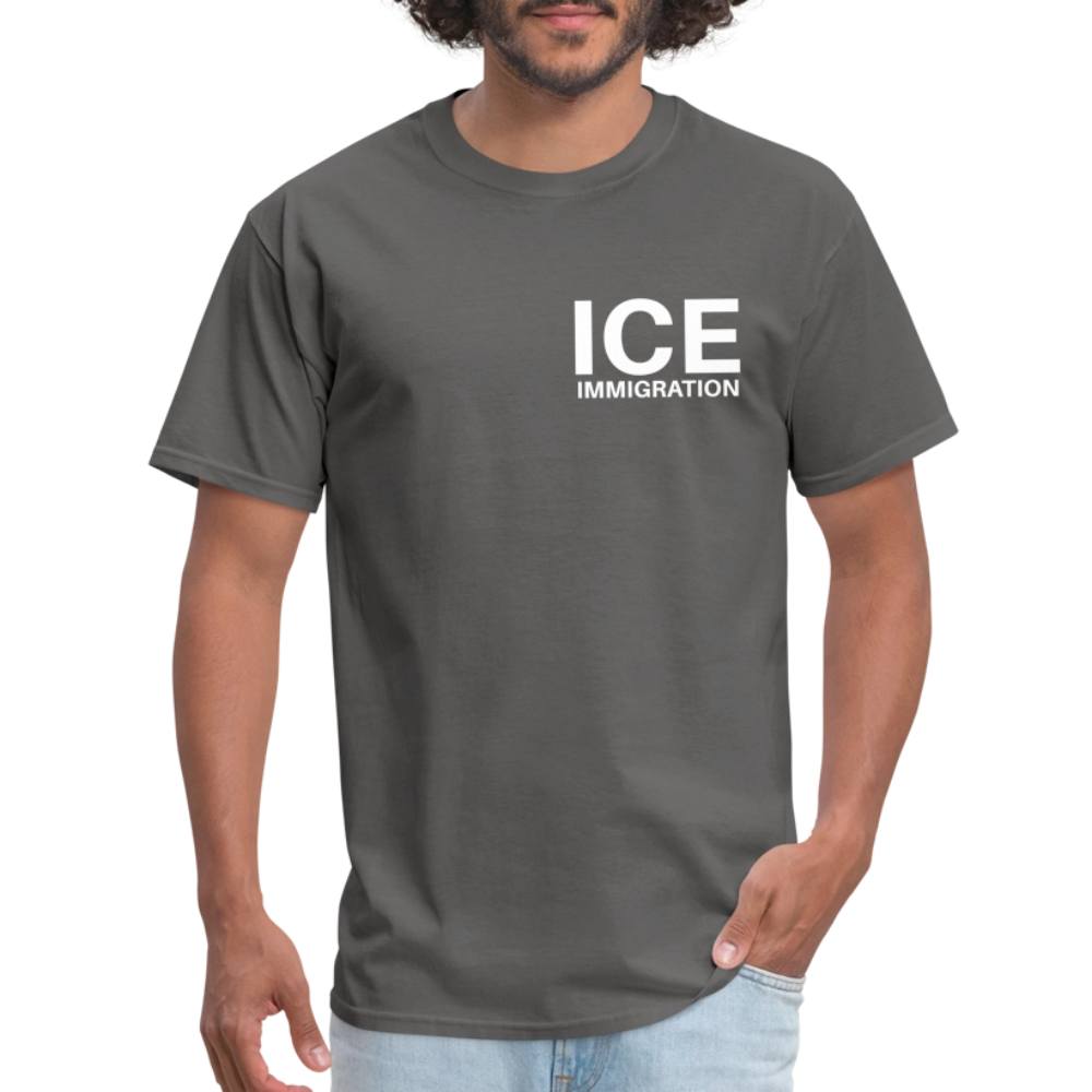 ICE Immigration Unisex Classic T-Shirt - charcoal