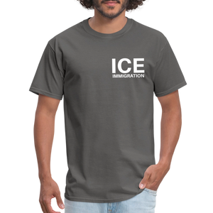 ICE Immigration Unisex Classic T-Shirt - charcoal