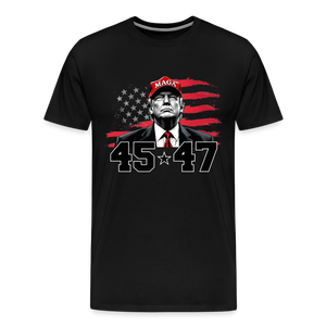 45 47 Trump Men's Premium T-Shirt - black