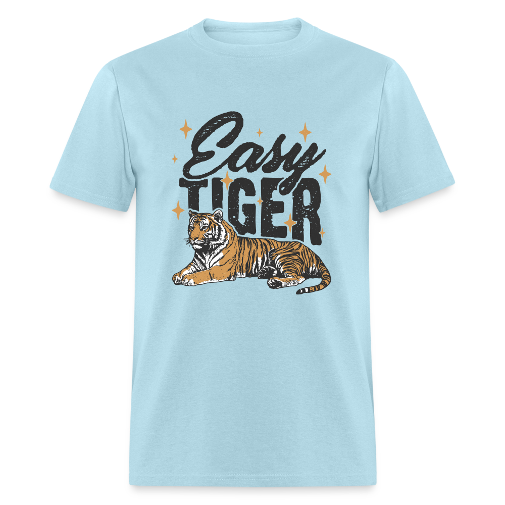 Easy Tiger Retro Funny Classic T-Shirt - powder blue