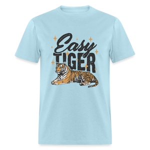 Easy Tiger Retro Funny Classic T-Shirt - powder blue