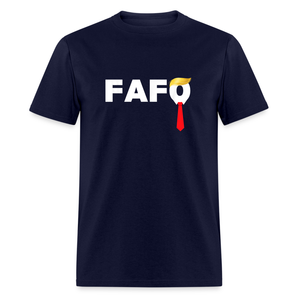 Trump FAFO Classic T-Shirt - navy