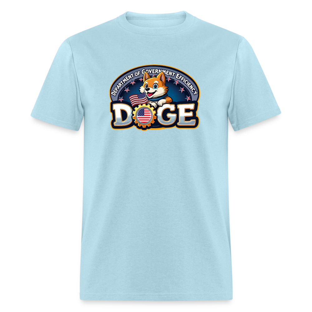 (DOGE) Department of Government Efficiency Classic T-Shirt - powder blue