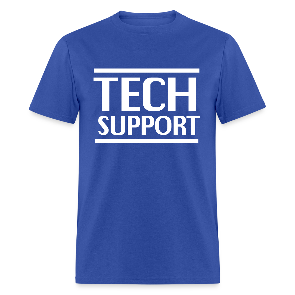 Tech Support Elon Musk Parody Unisex Classic T-Shirt - royal blue