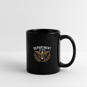 United States Dept of War Full Color Mug - black