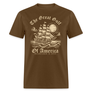 The Great Gulf Of America Est. 2025 Classic T-Shirt - brown