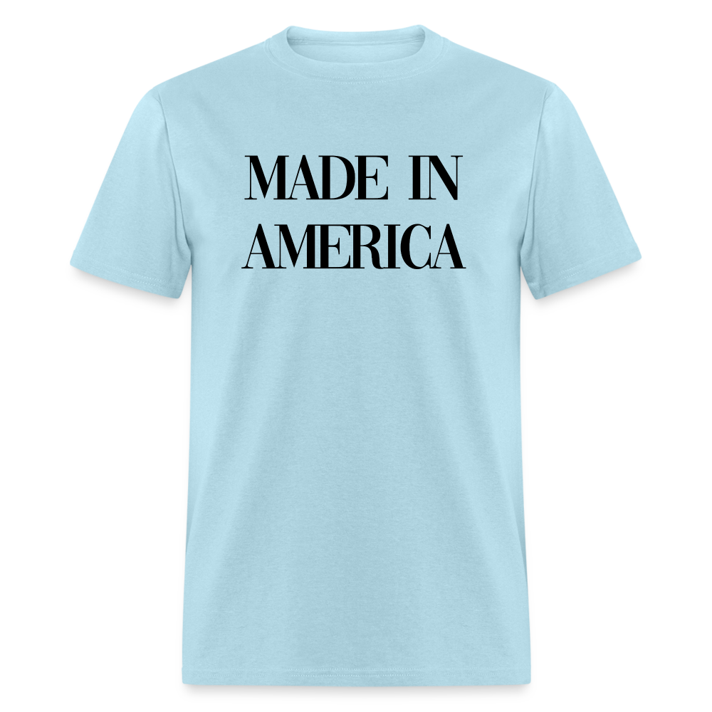 Made In America Classic T-Shirt - powder blue