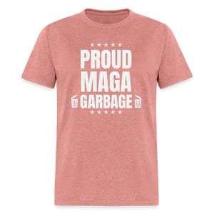 Proud MAGA Garbage Classic T-Shirt - heather mauve