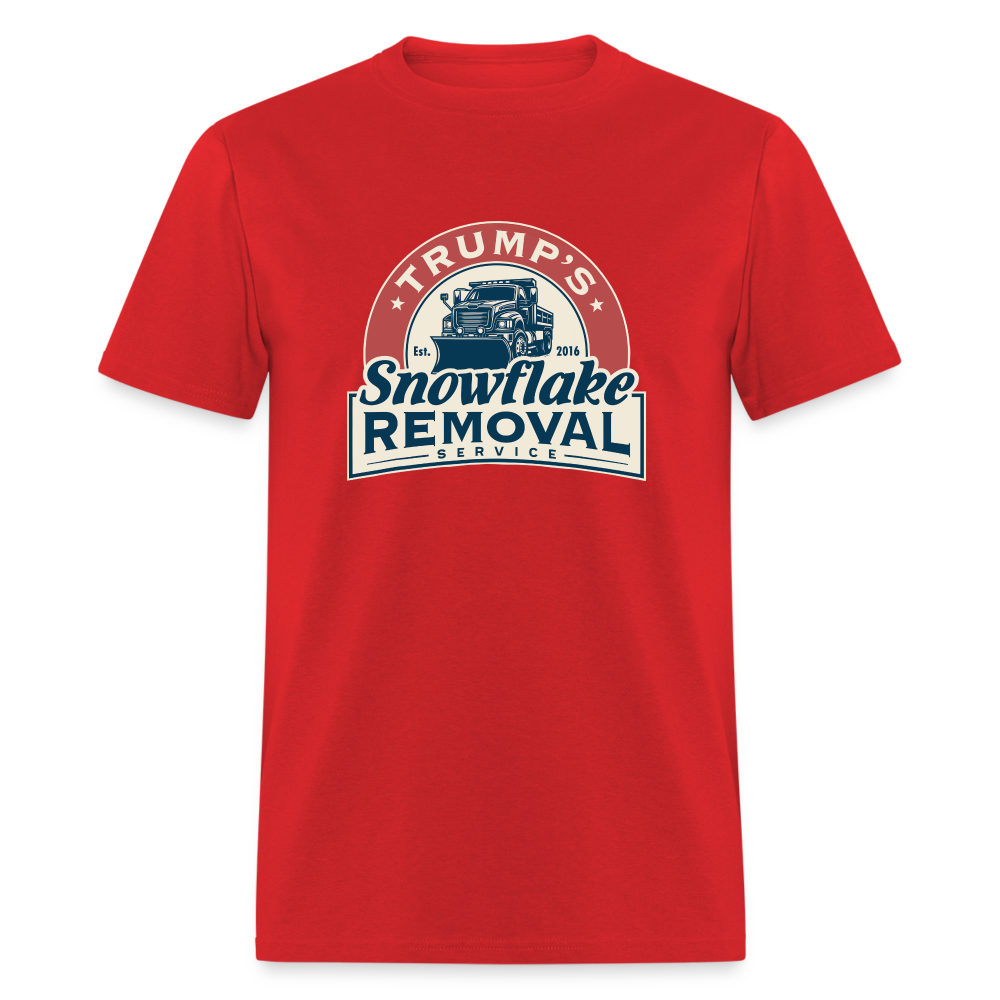 Trump's Snowflake Removal Service Classic T-Shirt - red