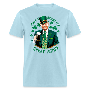 Make St. Patrick's Day Great Again Unisex Classic T-Shirt - powder blue