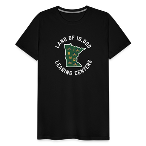 Land of 10,000 Learning Centers Funny Men's Premium T-Shirt - black