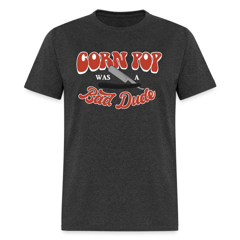 Corn Pop Was a Bad Dude Funny Biden Men's Classic T-Shirt - heather black