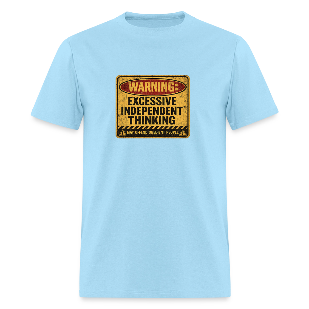 May Offend Obedient People Men's T-Shirt - powder blue