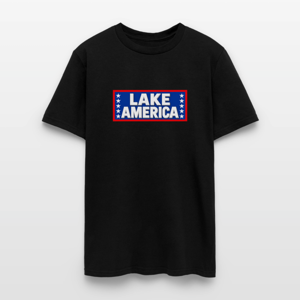 Lake America T-Shirt Men's T-Shirt - black