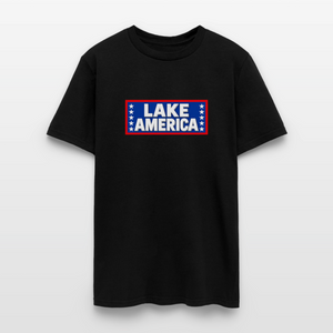 Lake America T-Shirt Men's T-Shirt - black