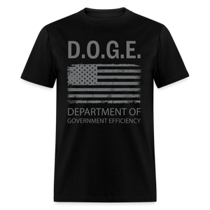 DOGE, Department of Government Efficiency Unisex Classic T-Shirt - black