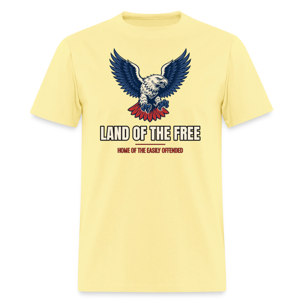 Land of the Free Eagle Classic T-Shirt - cornsilk