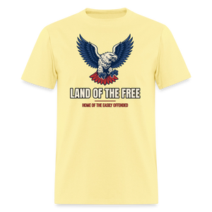 Land of the Free Eagle Classic T-Shirt - cornsilk