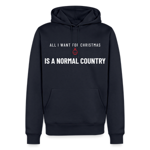 All I Want for Christmas Is a Normal Country Men’s Premium Hoodie - navy