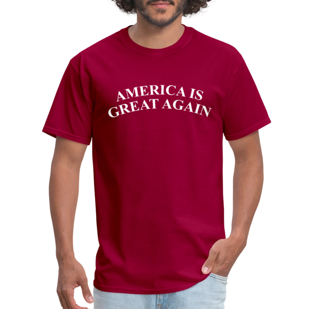 America Is Great Again Unisex Classic T-Shirt - dark red