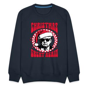 Christmas Great Again Men’s Premium Sweatshirt - navy