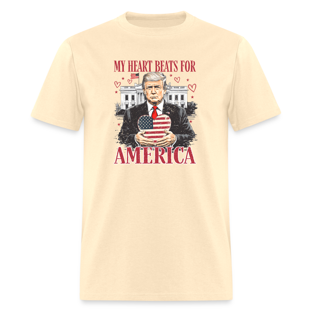 Trump Valentine's Day Unisex Classic T-Shirt - natural