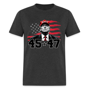 45 47 Trump Men's Classic T-Shirt - heather black