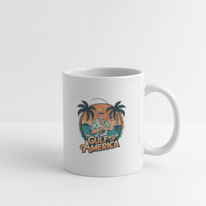 Gulf of America Trump Fishing Coffee/Tea Mug - white