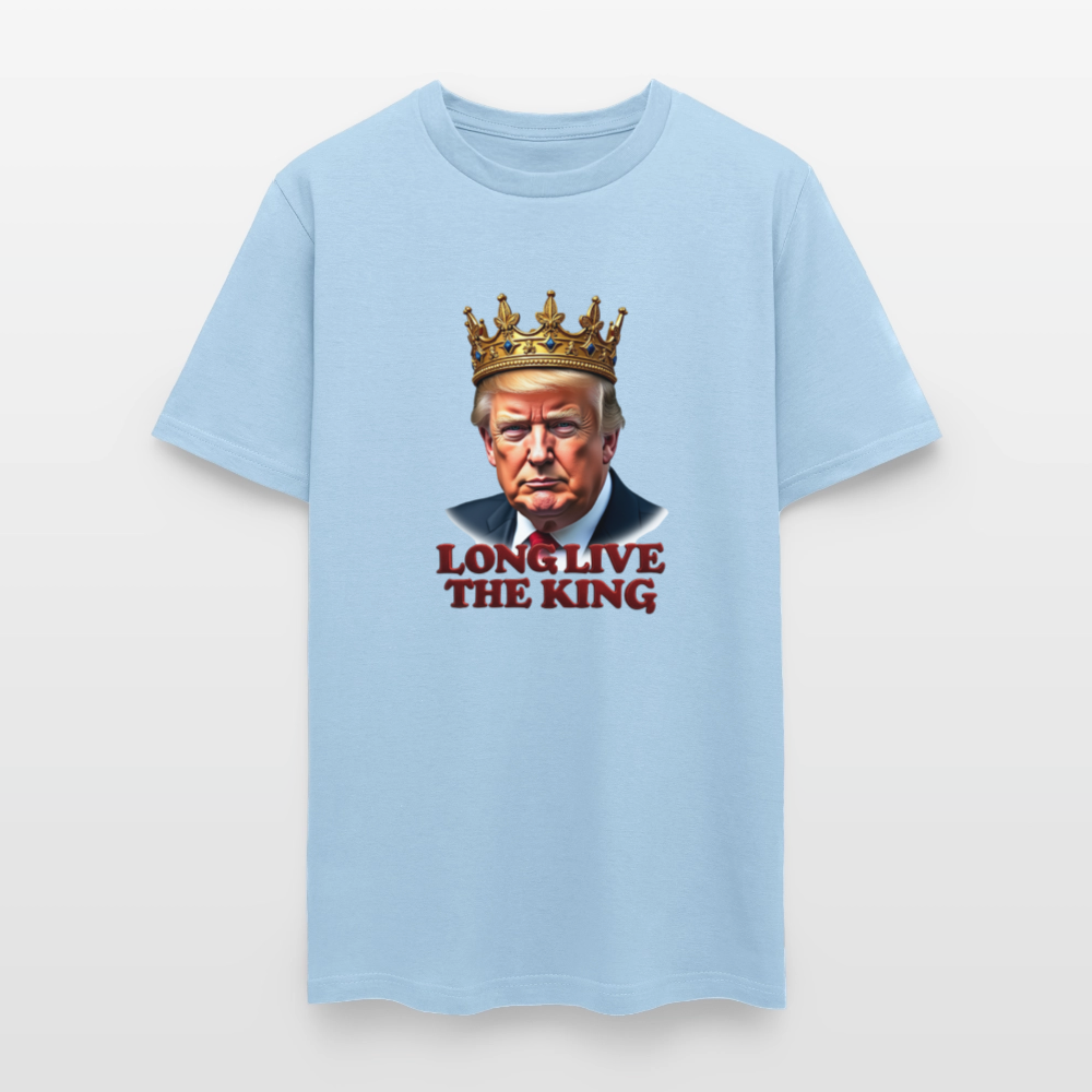 Donald Trump "Long Live The King" Unisex Classic T-Shirt - powder blue