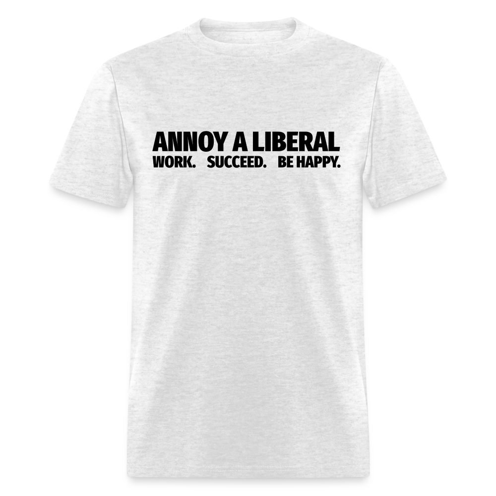 Annoy a liberal Unisex Classic T-Shirt - light heather gray