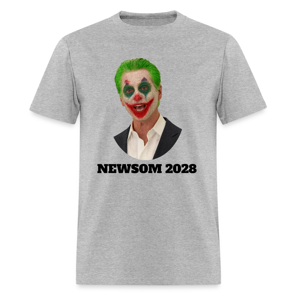 Newsom Joker Men's T-Shirt - heather gray