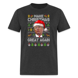 Make Christmas Great Again Trump Classic T-Shirt - heather black