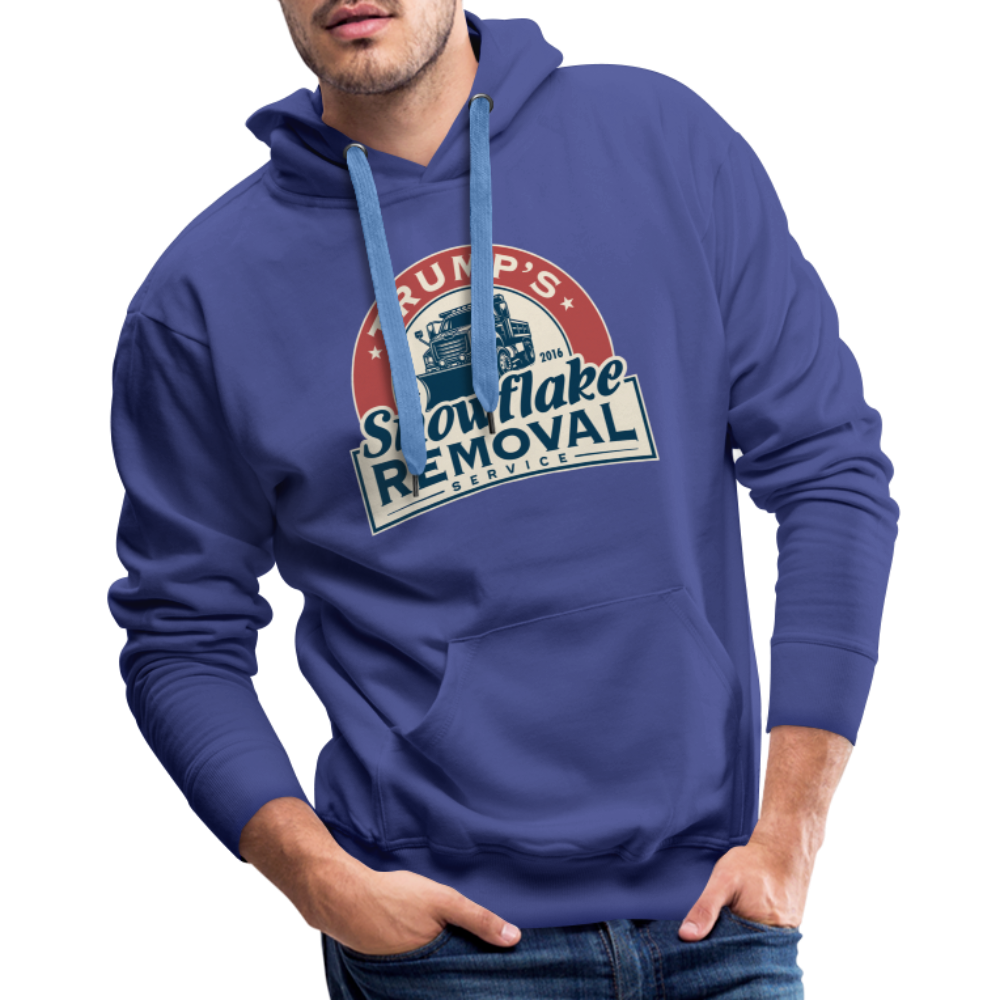 Trump's Snowflake Removal Service Men’s Premium Hoodie - royal blue