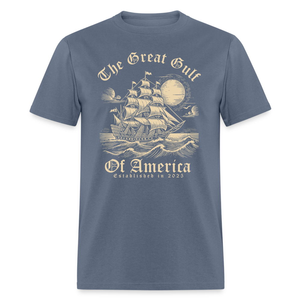 The Great Gulf Of America Est. 2025 Classic T-Shirt - denim