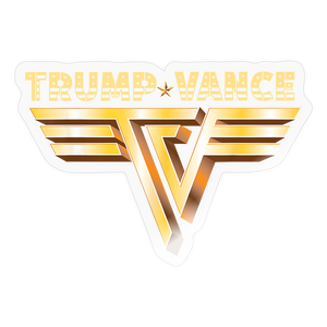 Trump/Vance Sticker - transparent glossy