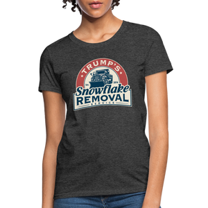 Trump's Snowflake Removal Service Women's T-Shirt - heather black