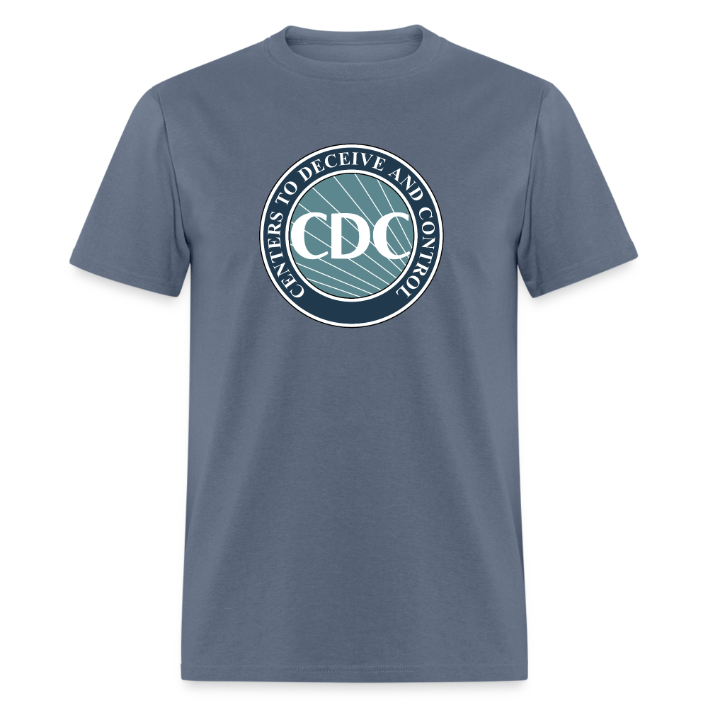 CDC - Centers to Deceive and Control Unisex Classic T-Shirt - denim