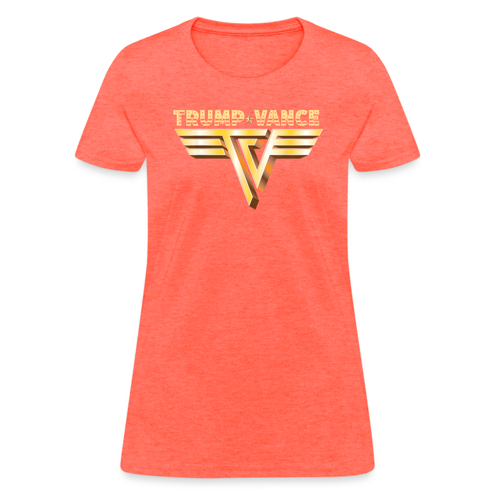 Trump/Vance Women's T-Shirt - heather coral