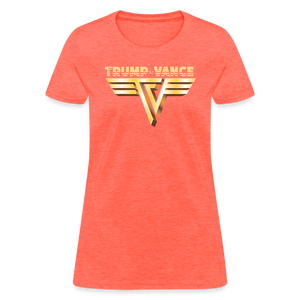 Trump/Vance Women's T-Shirt - heather coral