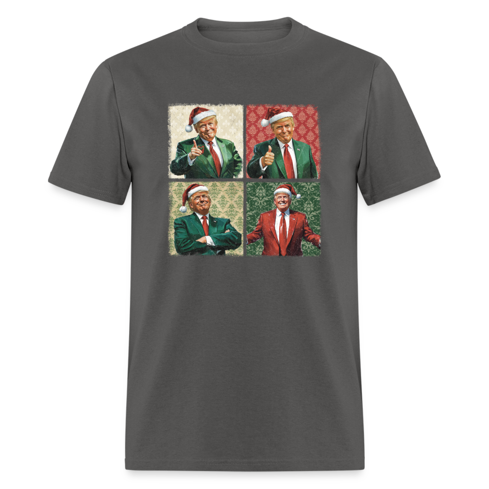 Trump Christmas Unisex Classic T-Shirt - charcoal