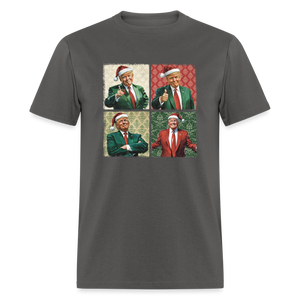 Trump Christmas Unisex Classic T-Shirt - charcoal