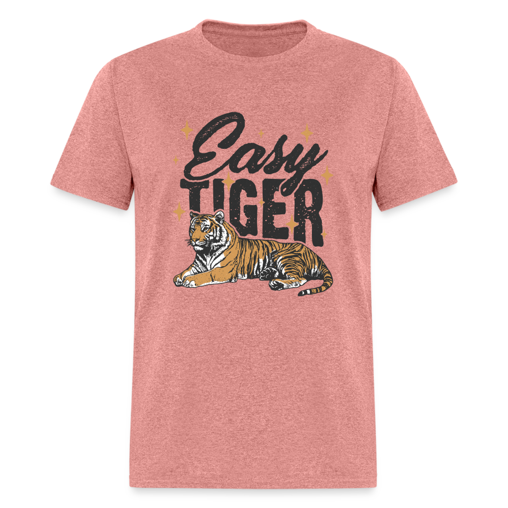 Easy Tiger Retro Funny Classic T-Shirt - heather mauve