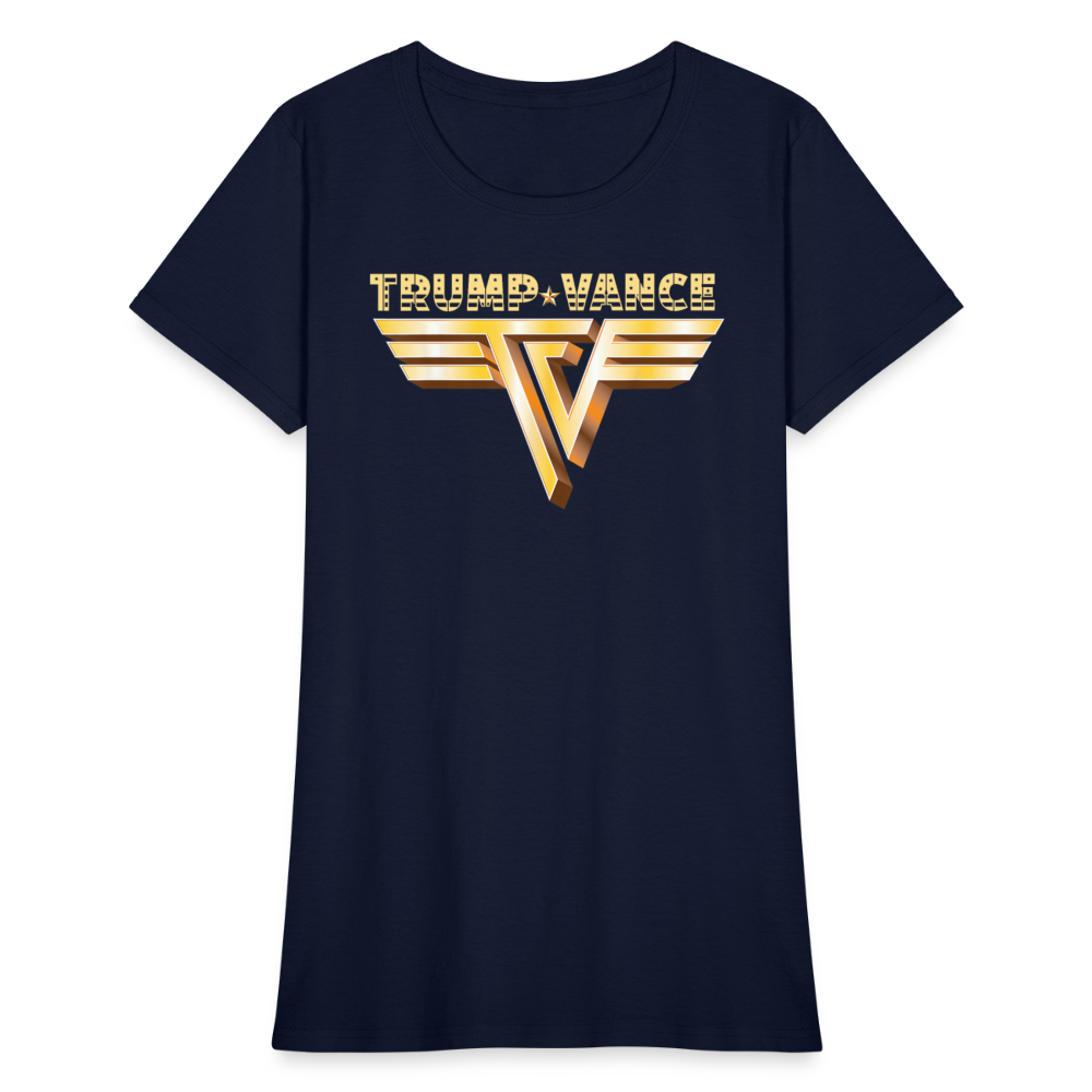 Trump/Vance Women's T-Shirt - navy