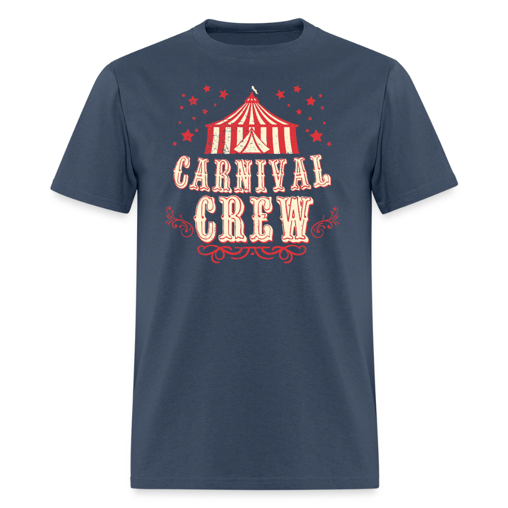 Carnival Crew Circus Tent Classic T-Shirt -  blue dusk
